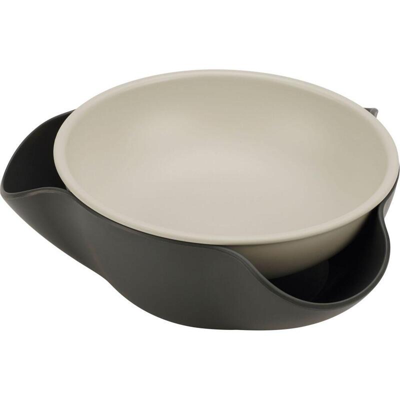 Joseph Double Dish Servierschüssel Grey