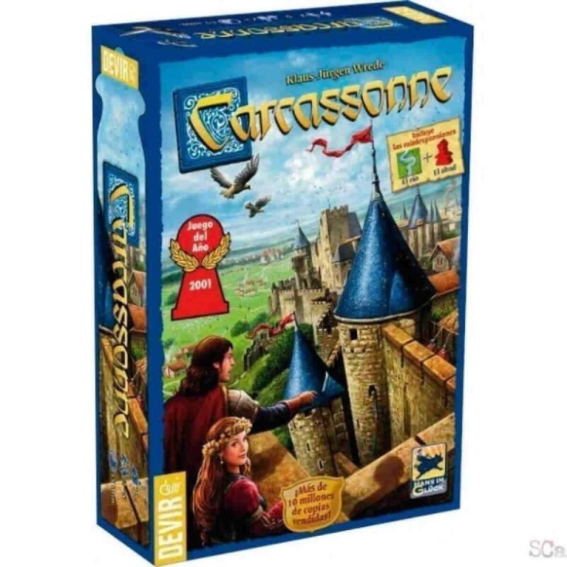Devir Set Of Desk Carcassonne