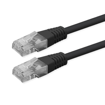 Roline Kab Network Cable CAT.6 Class And UTP PoE Black 1,5M — image 1