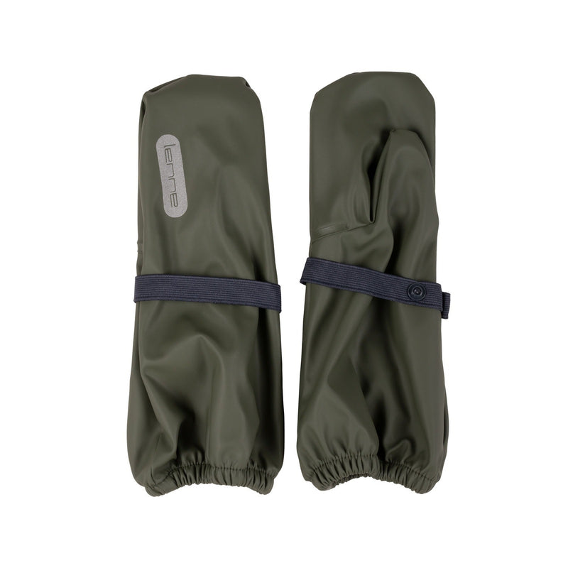 Kids’ Rain Mittens – Green