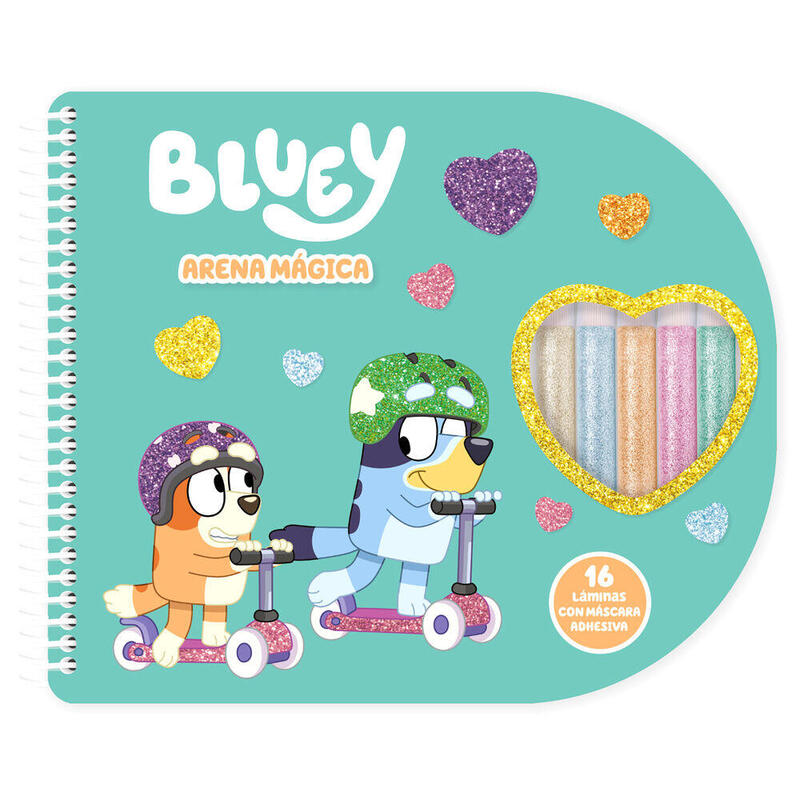 Libreta Arena Magica Bluey