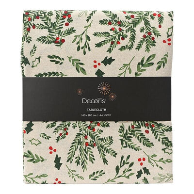 Tablecloth Algodón Christmas Muérdago 140 X 180CM — image 1