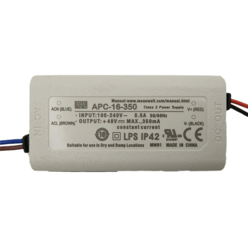 Meanwell Power Supply - Cc Driver 350MA 16W