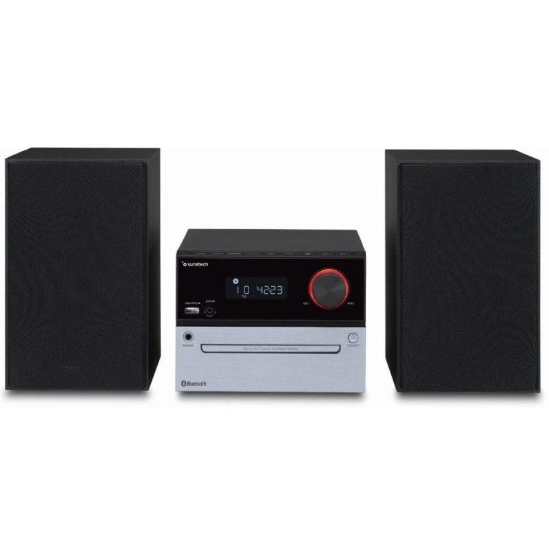 Sunstech Microcadena With Bluetooth MIC200BTBK 30W