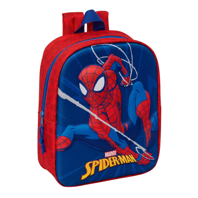 Backpack 3D Spiderman Marvel 27CM