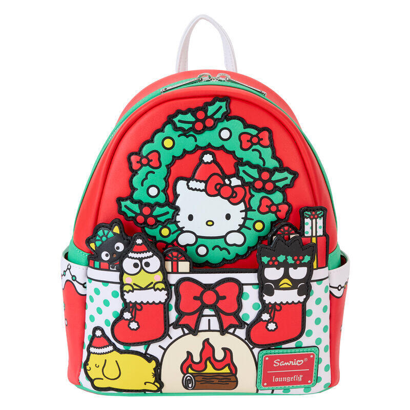 Loungefly Backpack Christmas Hello Kitty Sanrio 26CM