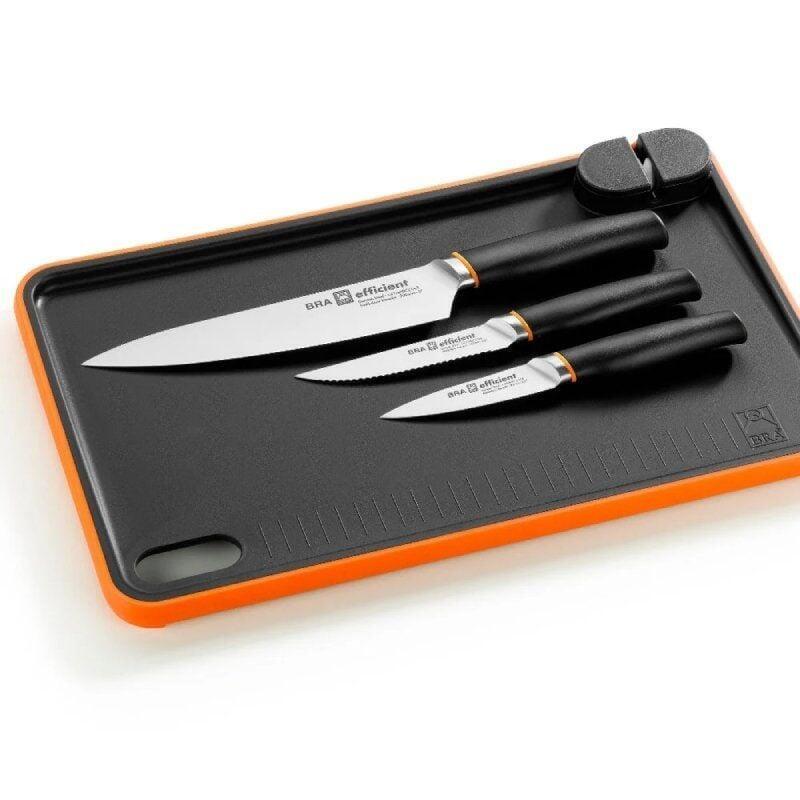 Bra Pack 3 Knives Efficient With Tabla Cortar