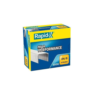 Rapid Pack 5 Units Staples Strong 24/6 Galvanizada Box Of 5000 — image 1