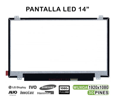 Screen LED 14 Laptop LP140WF6(SP)(D2) — image 1