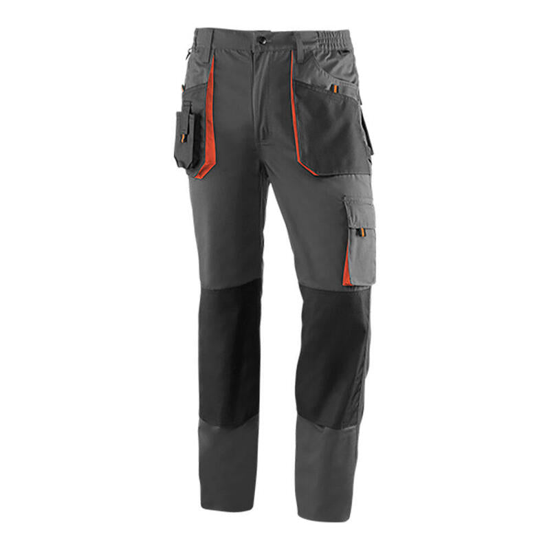Juba Trousers Long Top Range Grey/Black/Orange Size Xl.