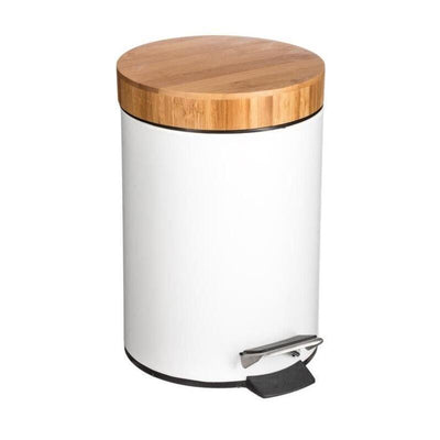 Papelera Bathroom Bambu-blanco 3L Collection 'natureo' — image 1