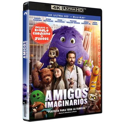 Film Amigos Imaginarios (4K UHD + Notebook - Bd Blu-ray — image 1