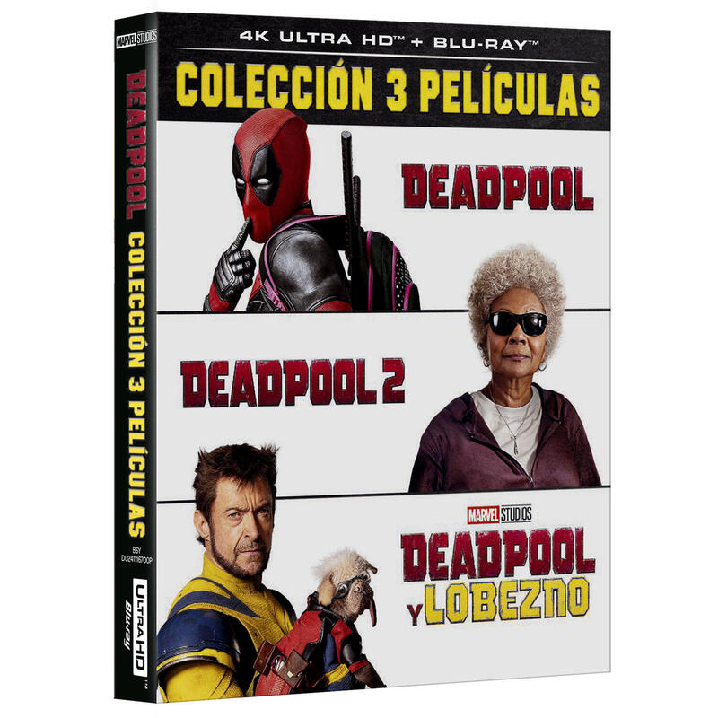 Film Deadpool - Collection 3 Films (4K Uhd) - Bd Blu-ray