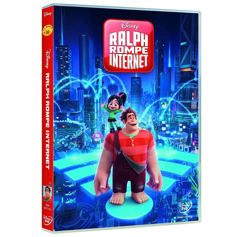 Film Ralph Rompe Internet - Dvd