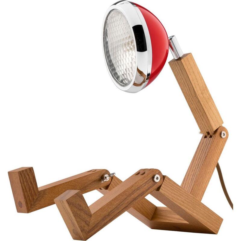 Piffany Mr. Lamp Desk Wattson Genuine Flash Red