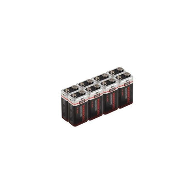 Batteries 6LR61 Warriors Alcalina Pack 8 Batteries — image 1