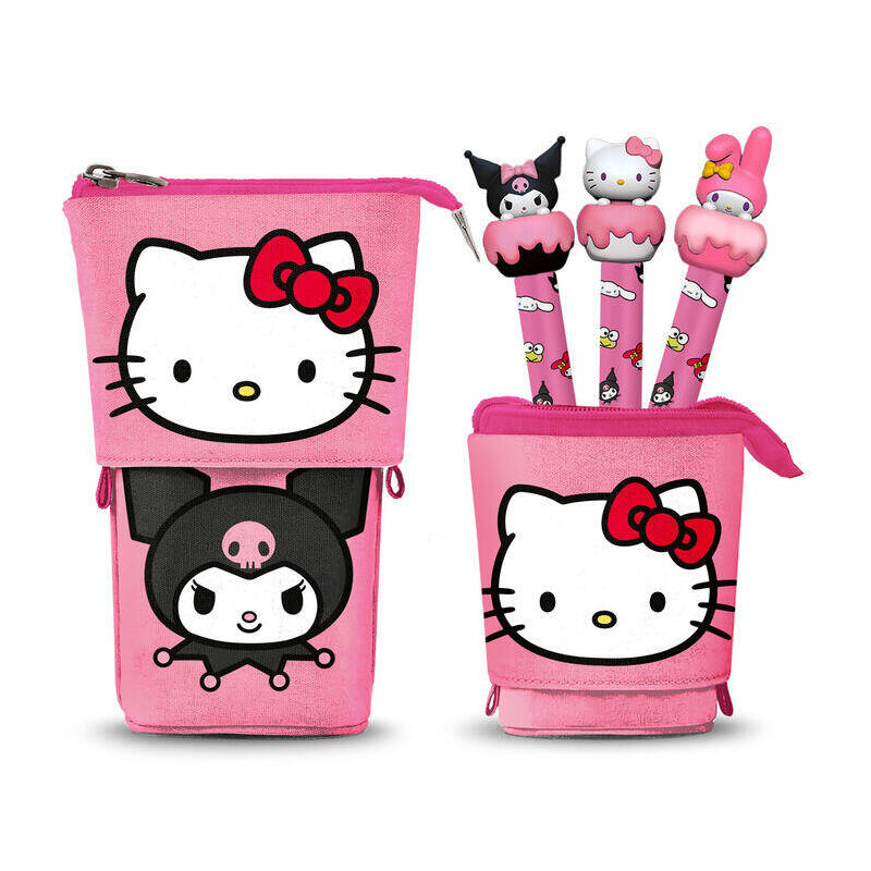 Portatodo + 3 Pens Borrables Hello Kitty