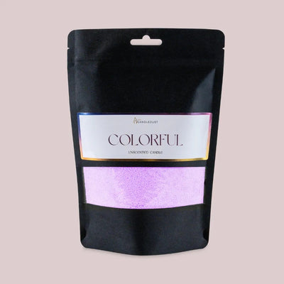 Powdered Candle Refill Kit – Unscented Light Lilac, 330g