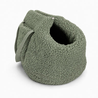 Doudou Teddy Dog Carrier Bag – Olive, S