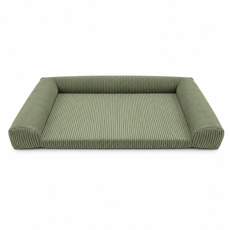 Carré Memory Foam Dog Mattress – Olive Green, XL