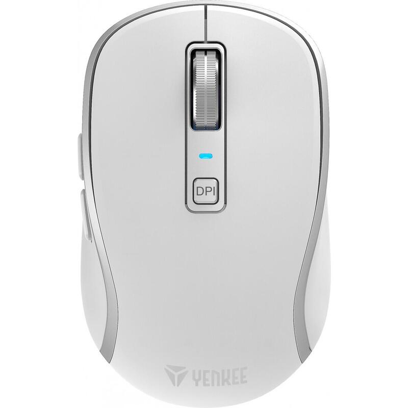 Wireless Mouse Dual Wi-Fi + Bluetooth Battery 5 Buttons