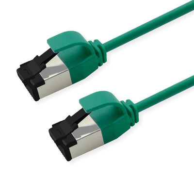 Roline S FTP Network Cable KAT.8.1, Slim, PoE, Gruen, 0,5M — image 1
