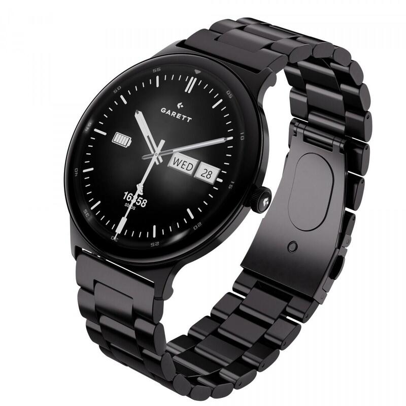 Smartwatch Quantum Srebrny Steel