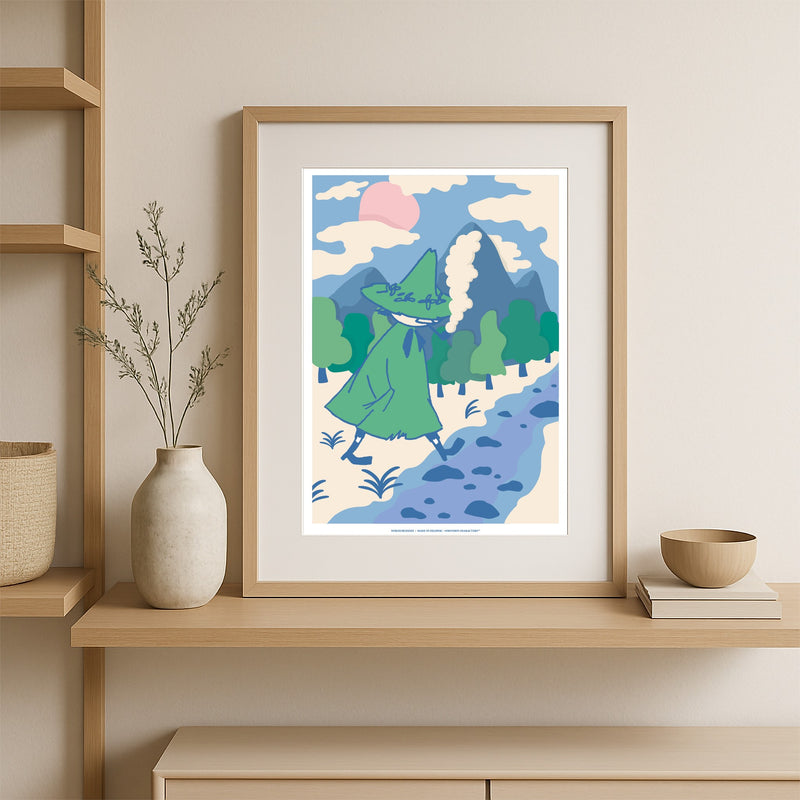 Snufkin Poster, 30x40 cm