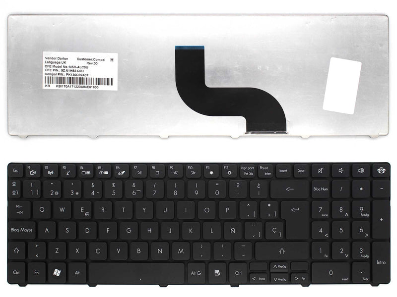 Keyboard Laptop Packard Bell Easynote LE69KB