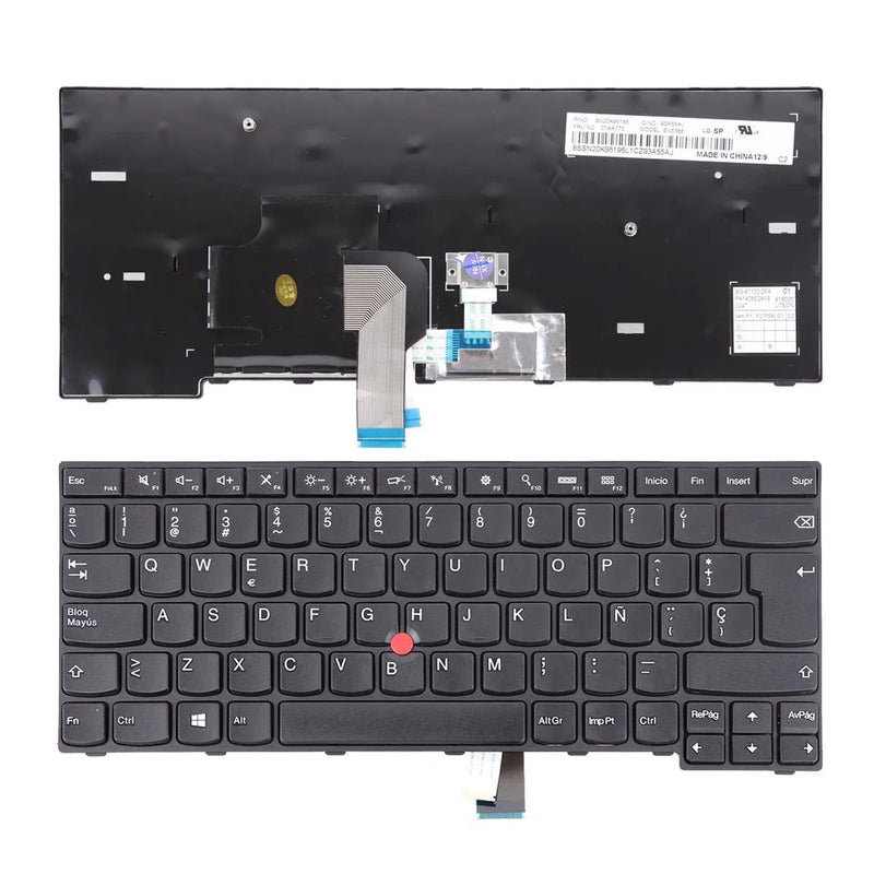 Keyboard Laptop Thinkpad E450 E455 E450C Black