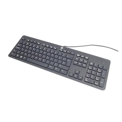 HP Keyboard Refurbished KU-1469 803181-071 Spanish (QWERTY) Black With USB Cable 1 Year Warranty — image 1