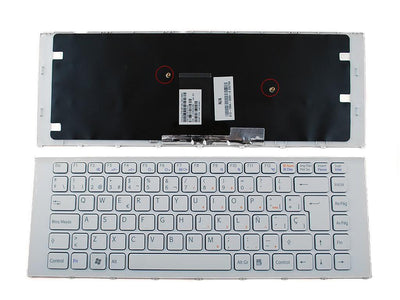 Keyboard Laptop Sony Vaio Vpc-ea White — image 1