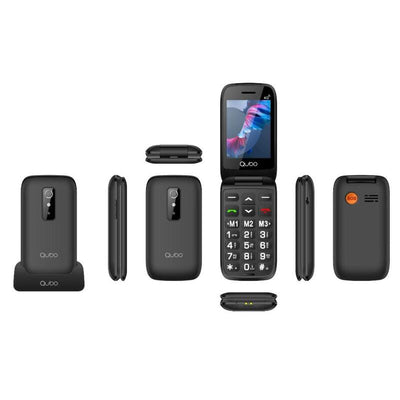 Qubo Phone P-220BKC 2,8¨NEGRO Base 4G — image 1