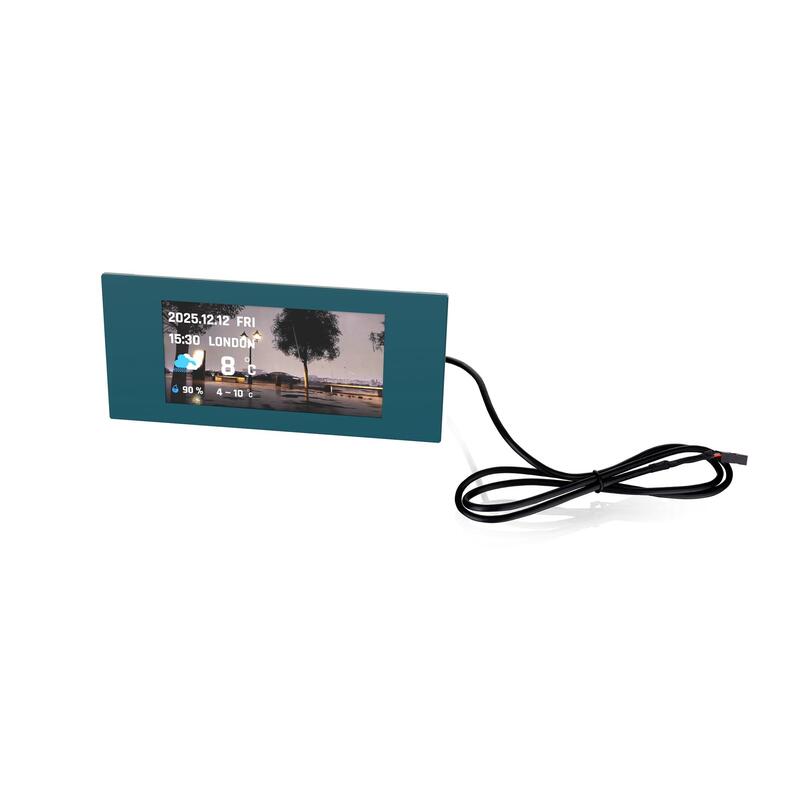 Thermaltake 6.0INCH LCD Panel Kit For View 600 Tg Transformative Green Azulado