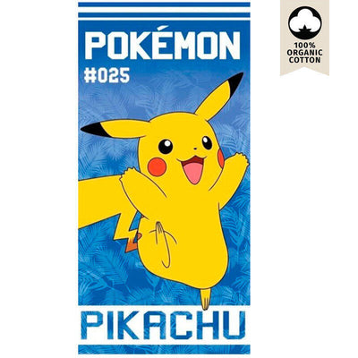 Toalla Pikachu Pokemon Algodon — image 1