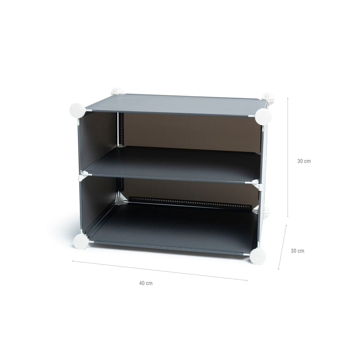 Portable Modular Shoe Cabinet InnovaGoods Grey
