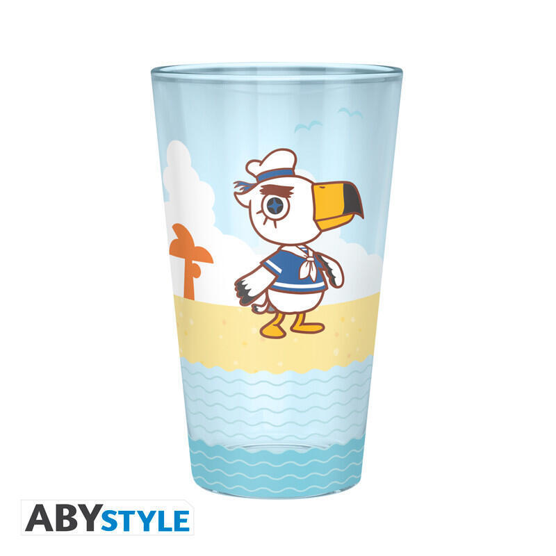 Abystyle Glass Animal Crossing Beach Characters