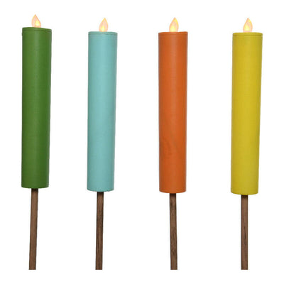 Candle Solar Efecto Llama Ø4 X 90CM Colours Surtidos — image 1